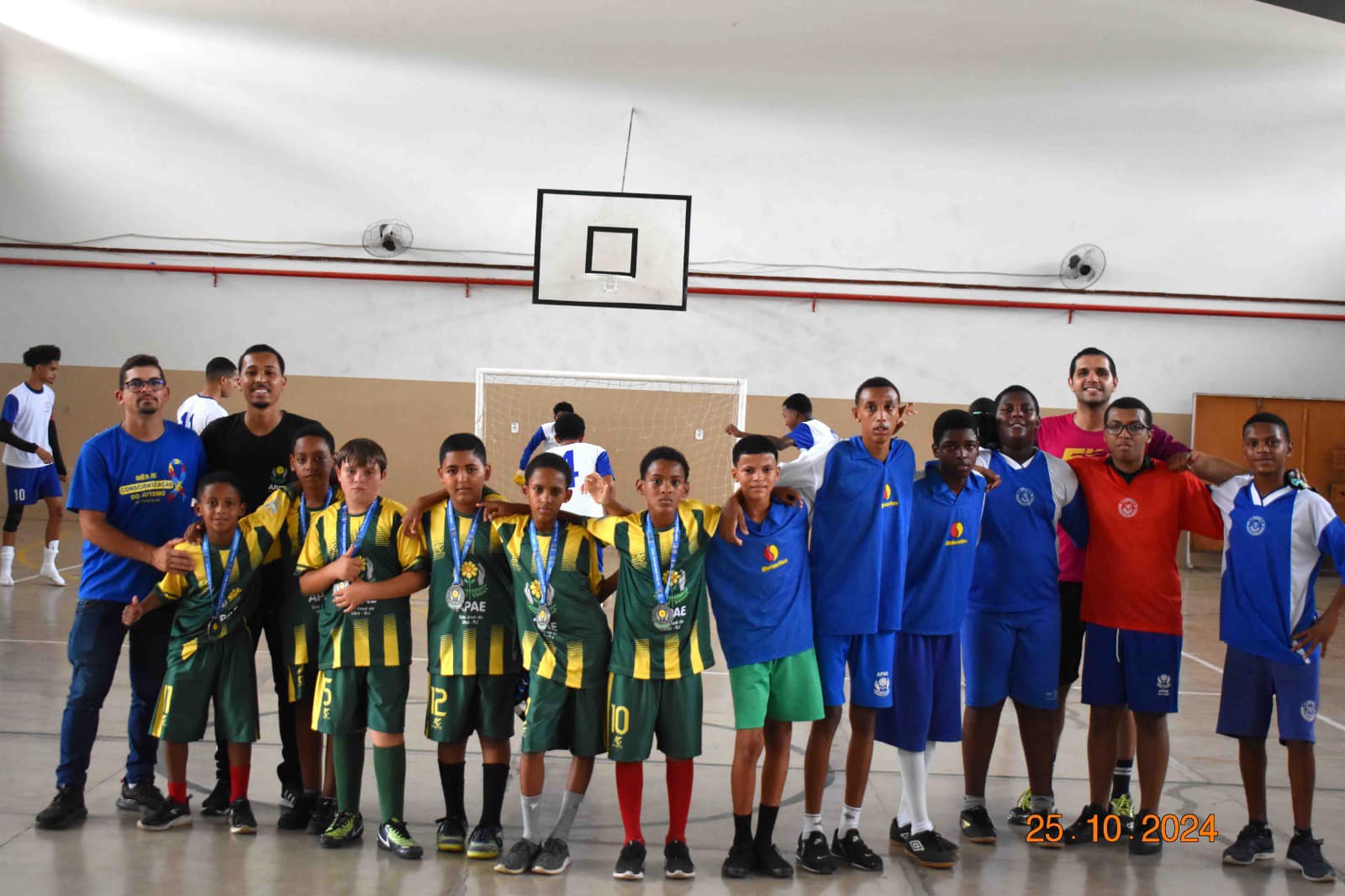 Desafio de Futsal entre as APAEs de Bom Jesus e a de São José de Ubá