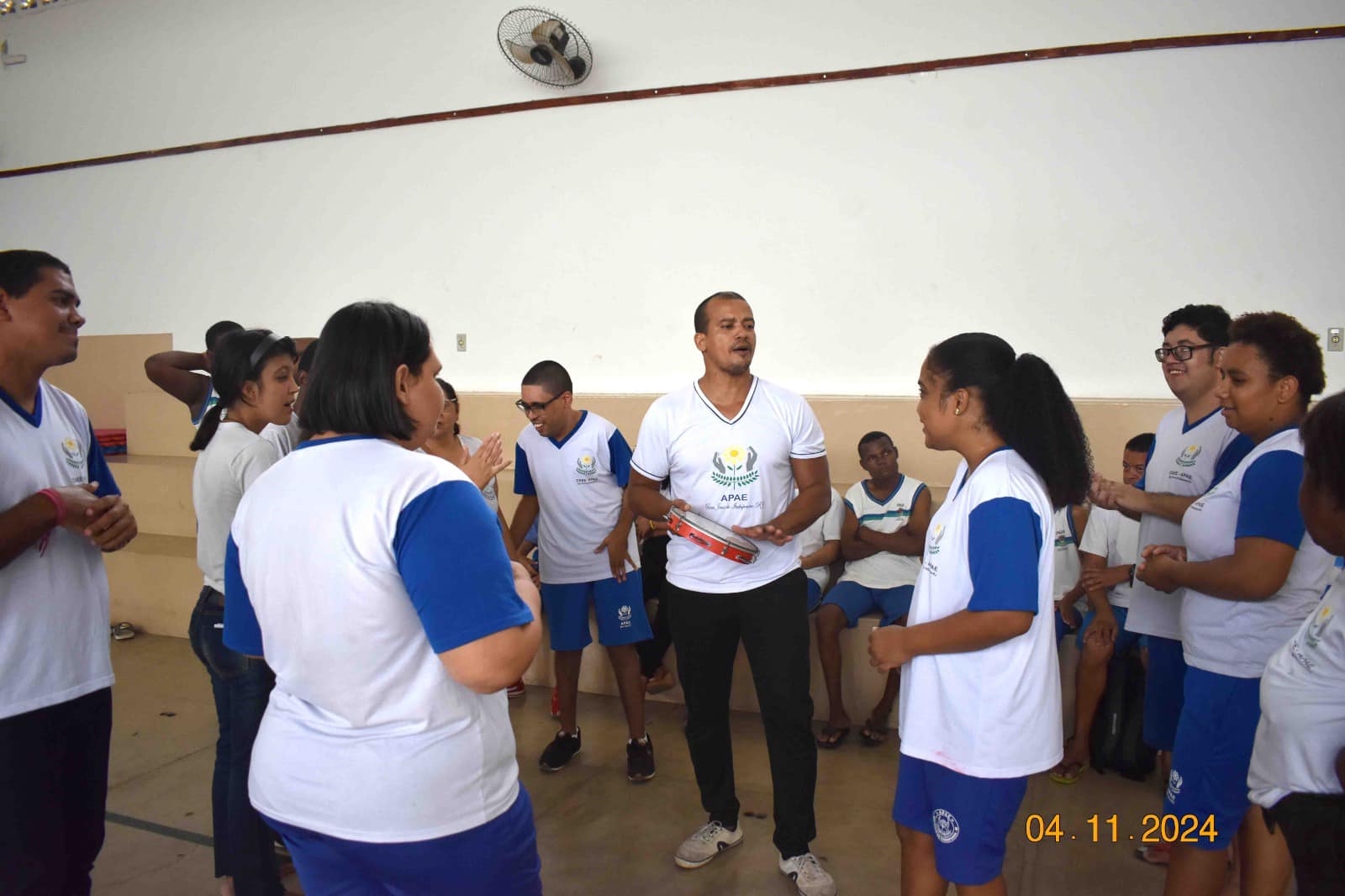 Musicalidade na oficina de capoeira