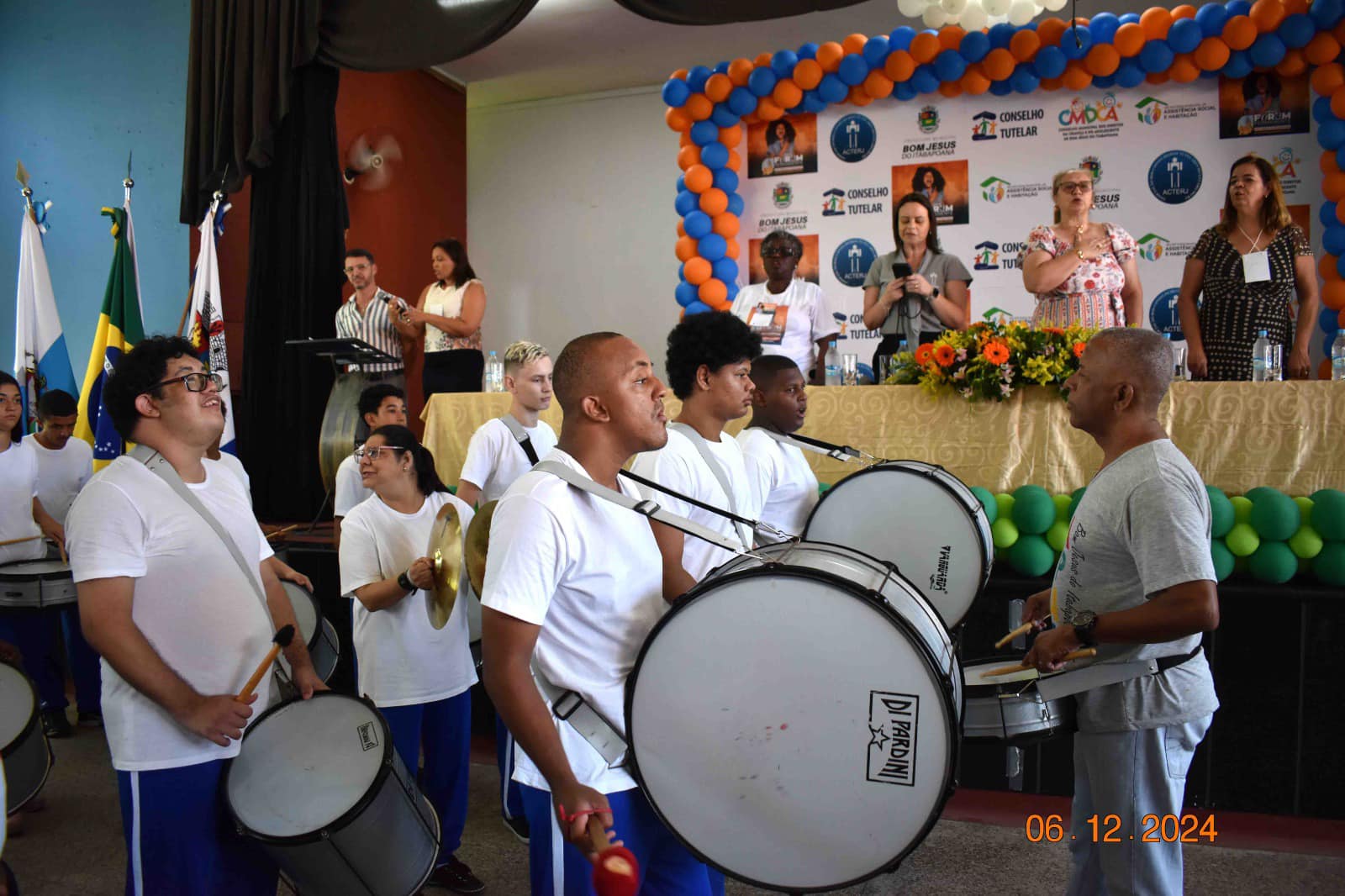 Banda Dr. Cid se apresenta no Fórum Permanente do Conselho Tutelar