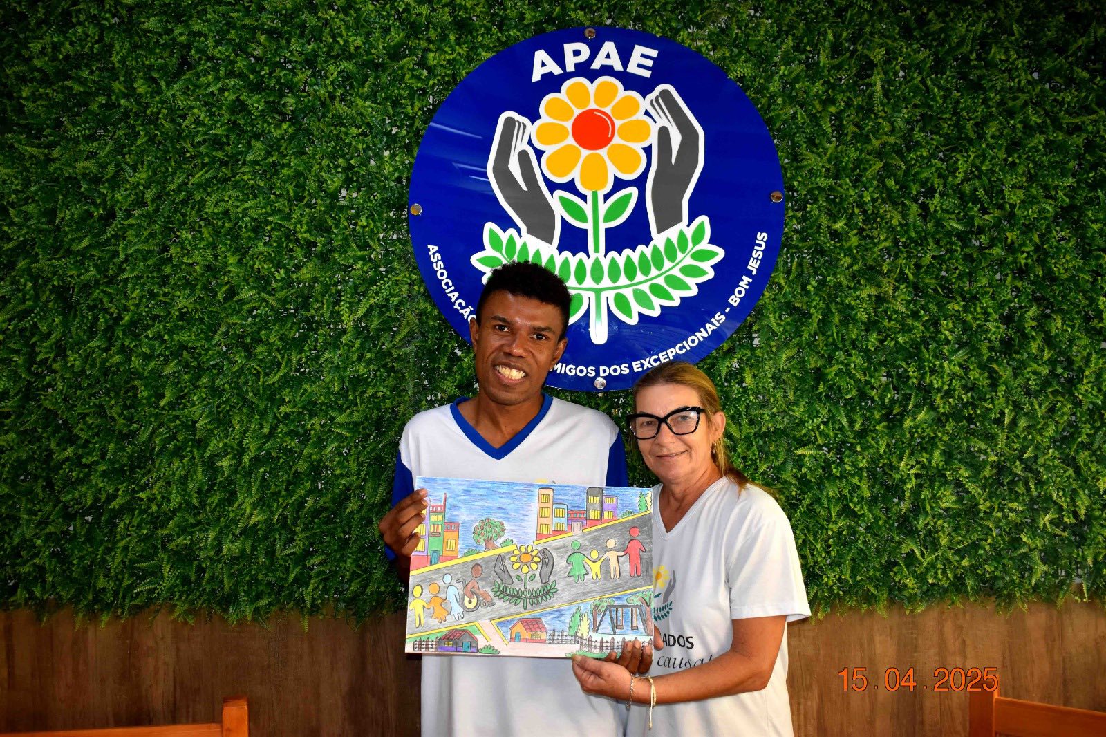 Jocélio Estêvão, assistido da APAE é premiado novamente!