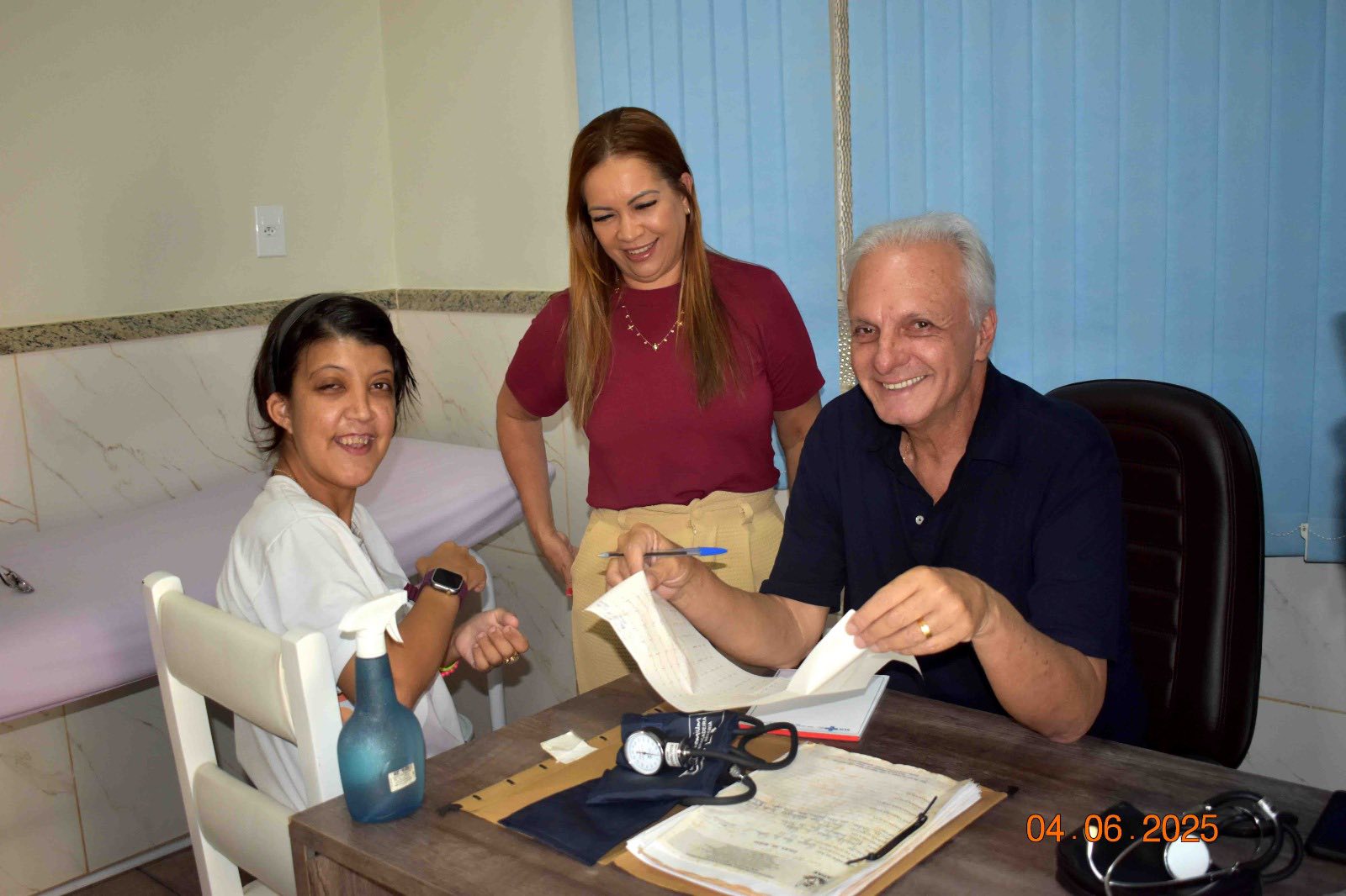 Ação conjunta avalia nossos atletas!