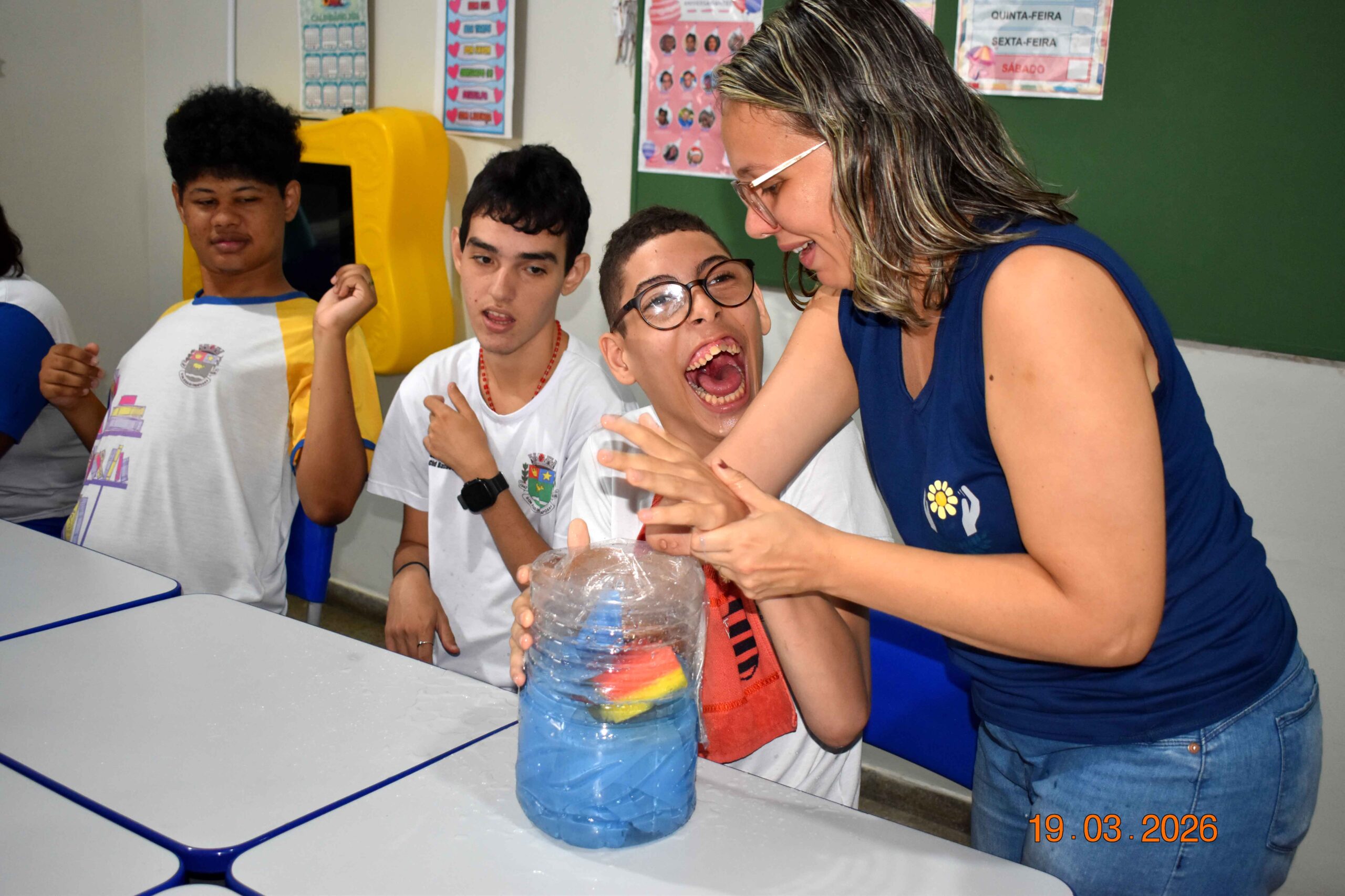 O Dia Mundial da Água na APAE de Bom Jesus