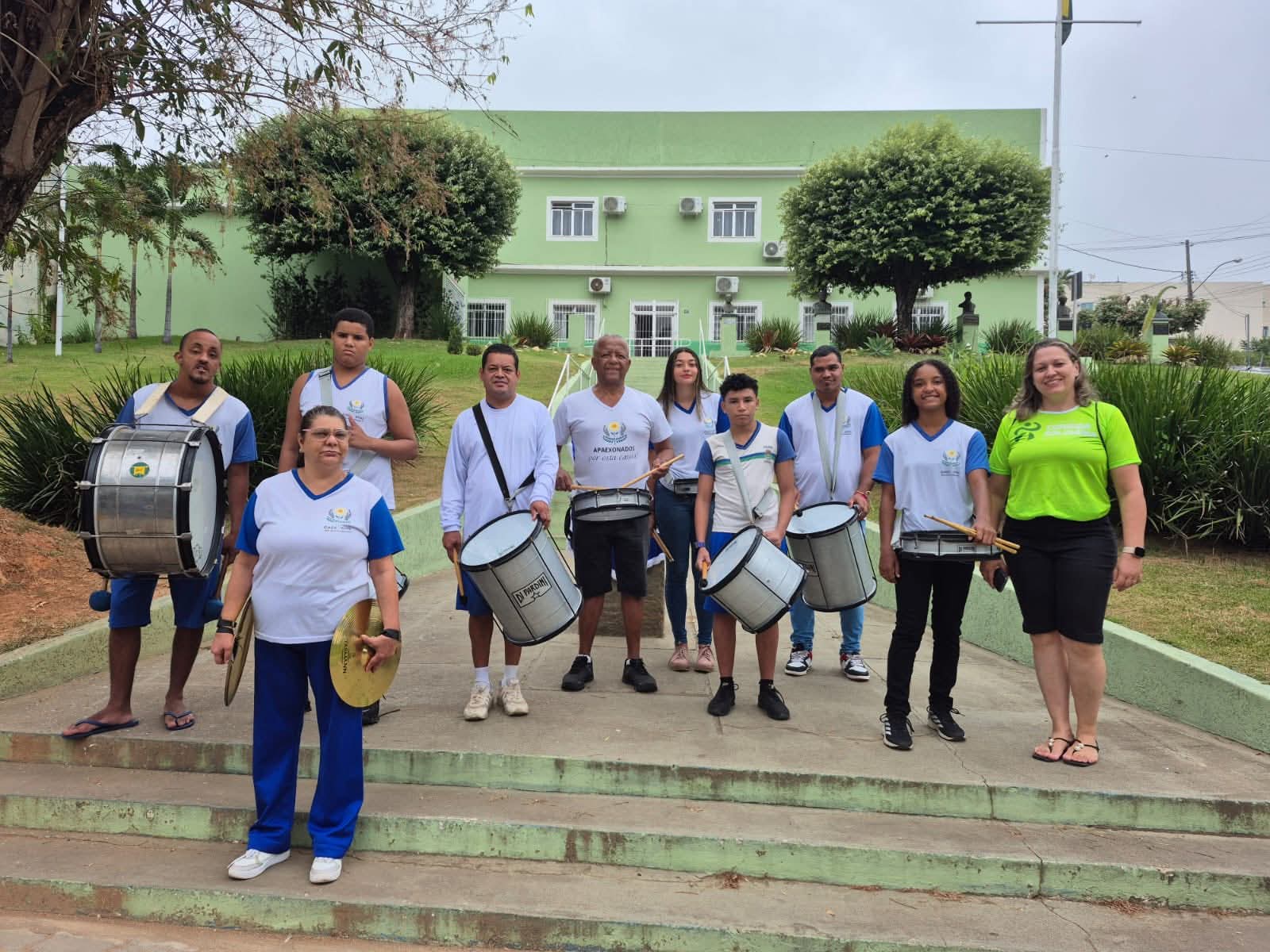 Banda da APAE participa da Corrida Solidária