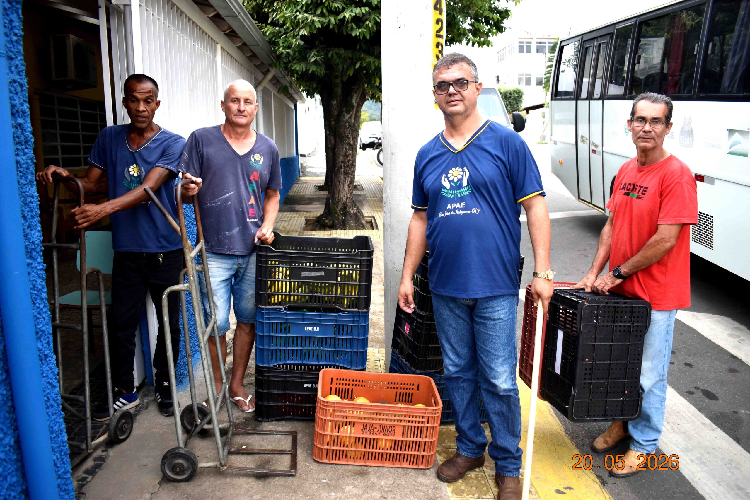 APAE Bom Jesus recebe doação do Banco de Alimentos