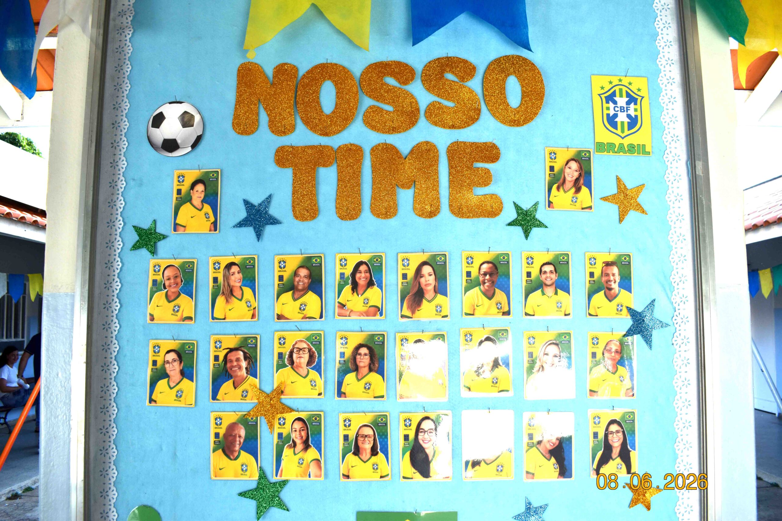 APAE de Bom Jesus no clima da Copa do Mundo!