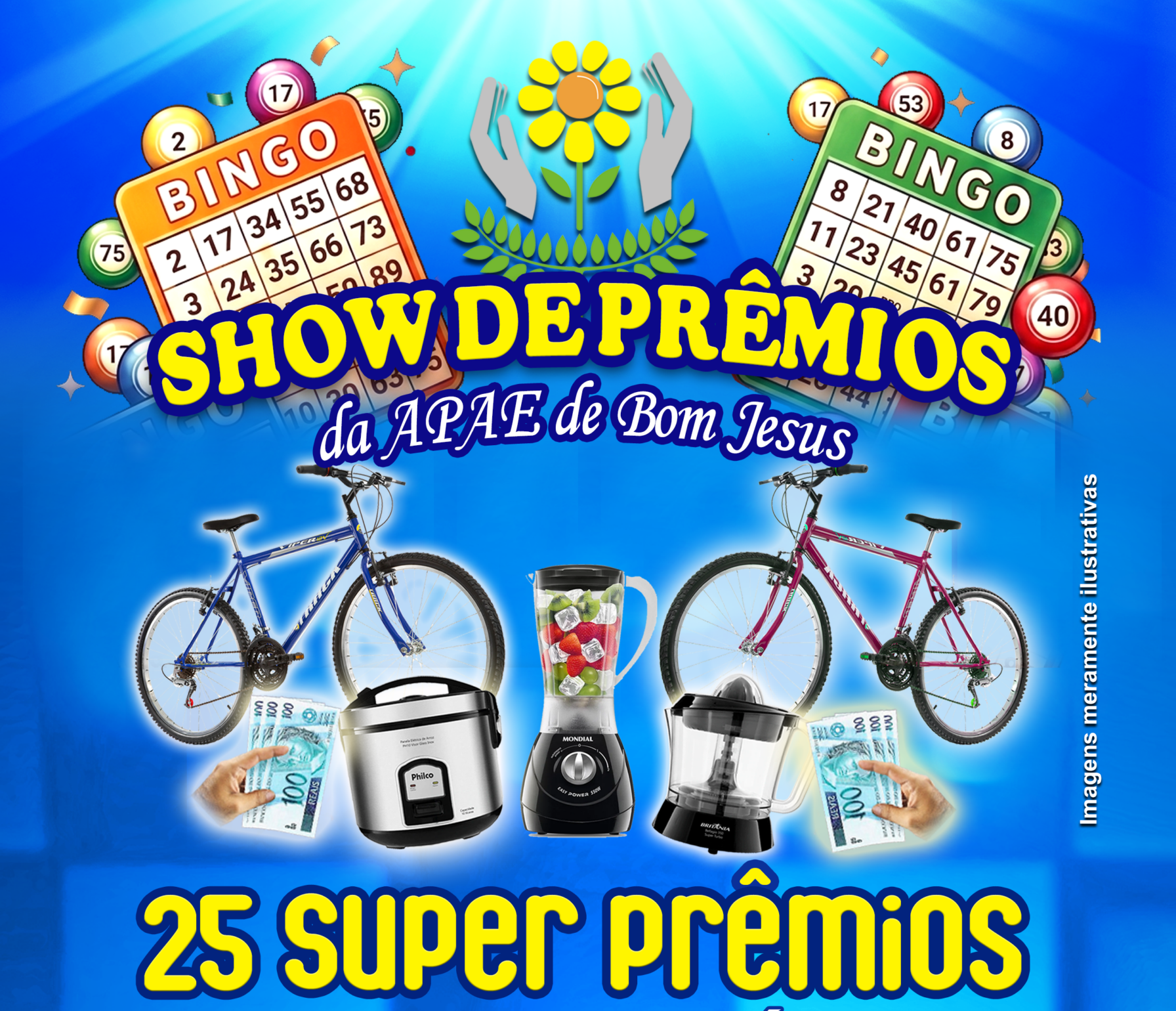 Show de Prêmios da APAE de Bom Jesus
