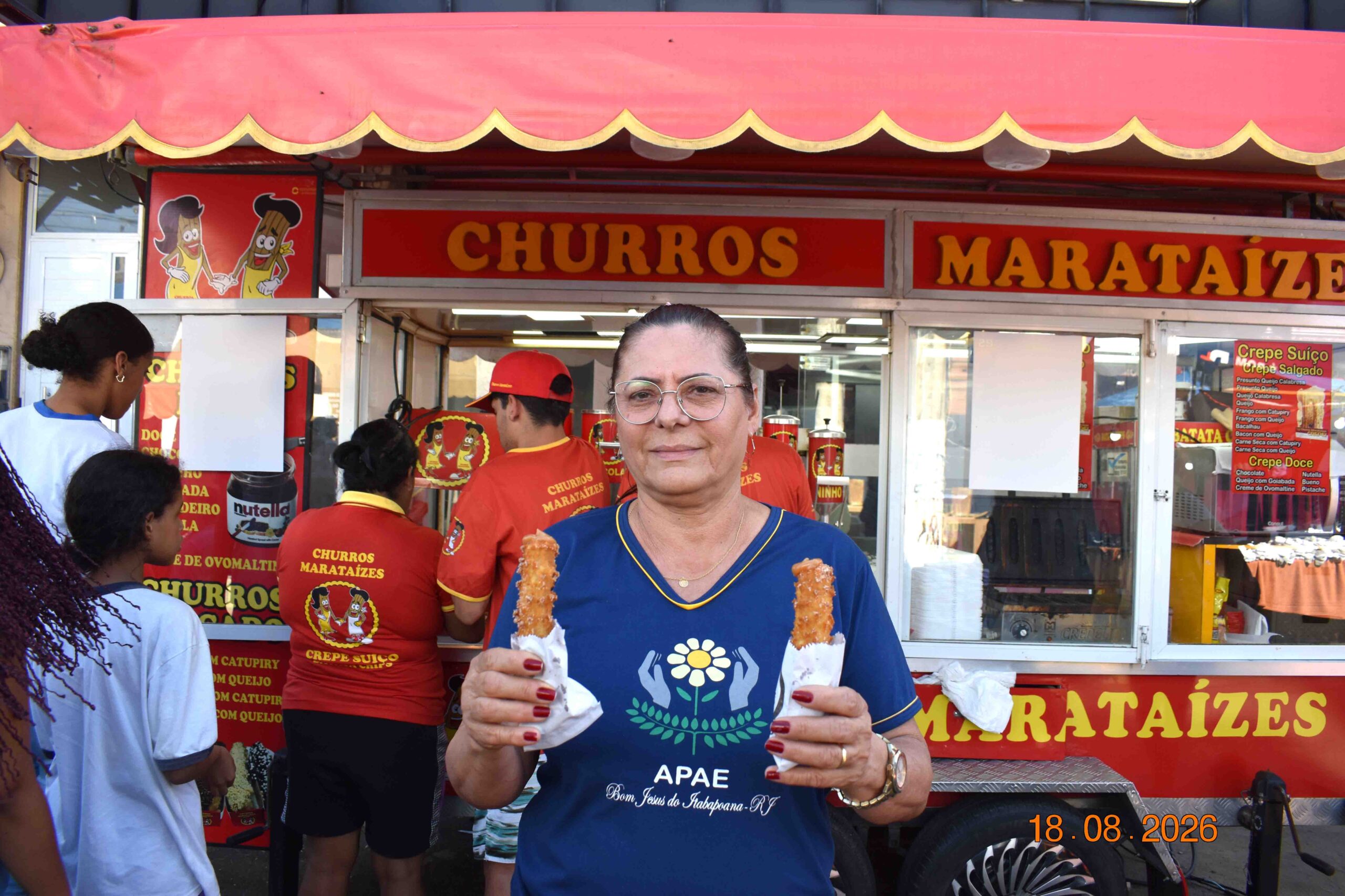 Churros de Marataízes não se esquece da APAE