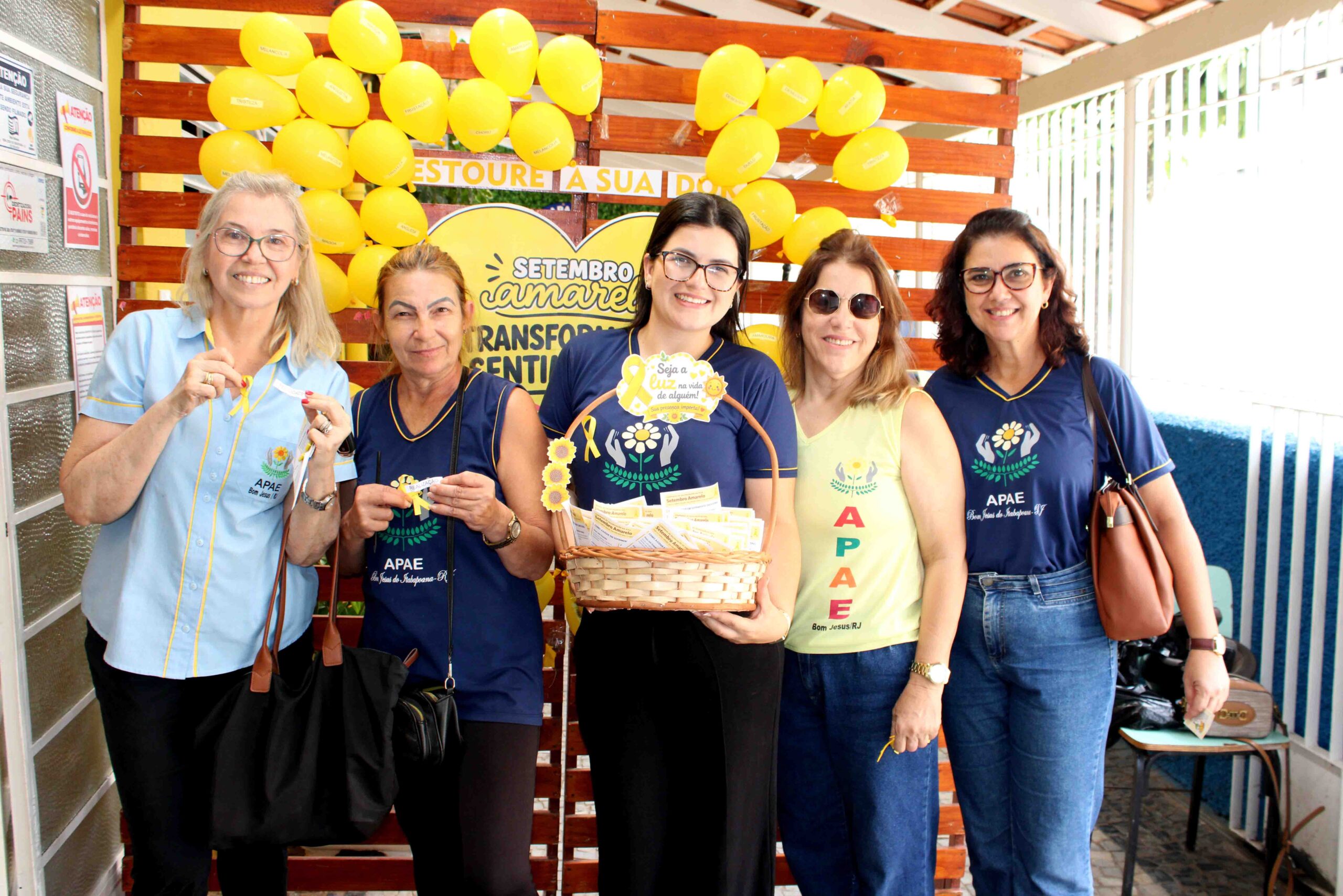 APAE realiza ação voltada ao Setembro Amarelo