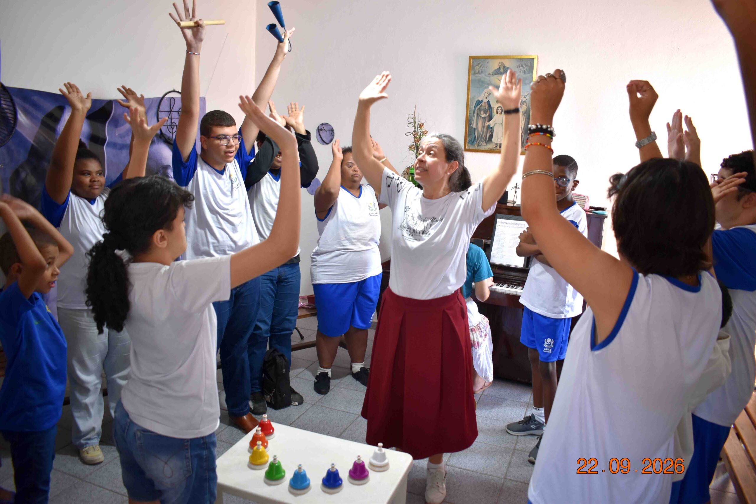 Visita à Escola de Música Jemaj