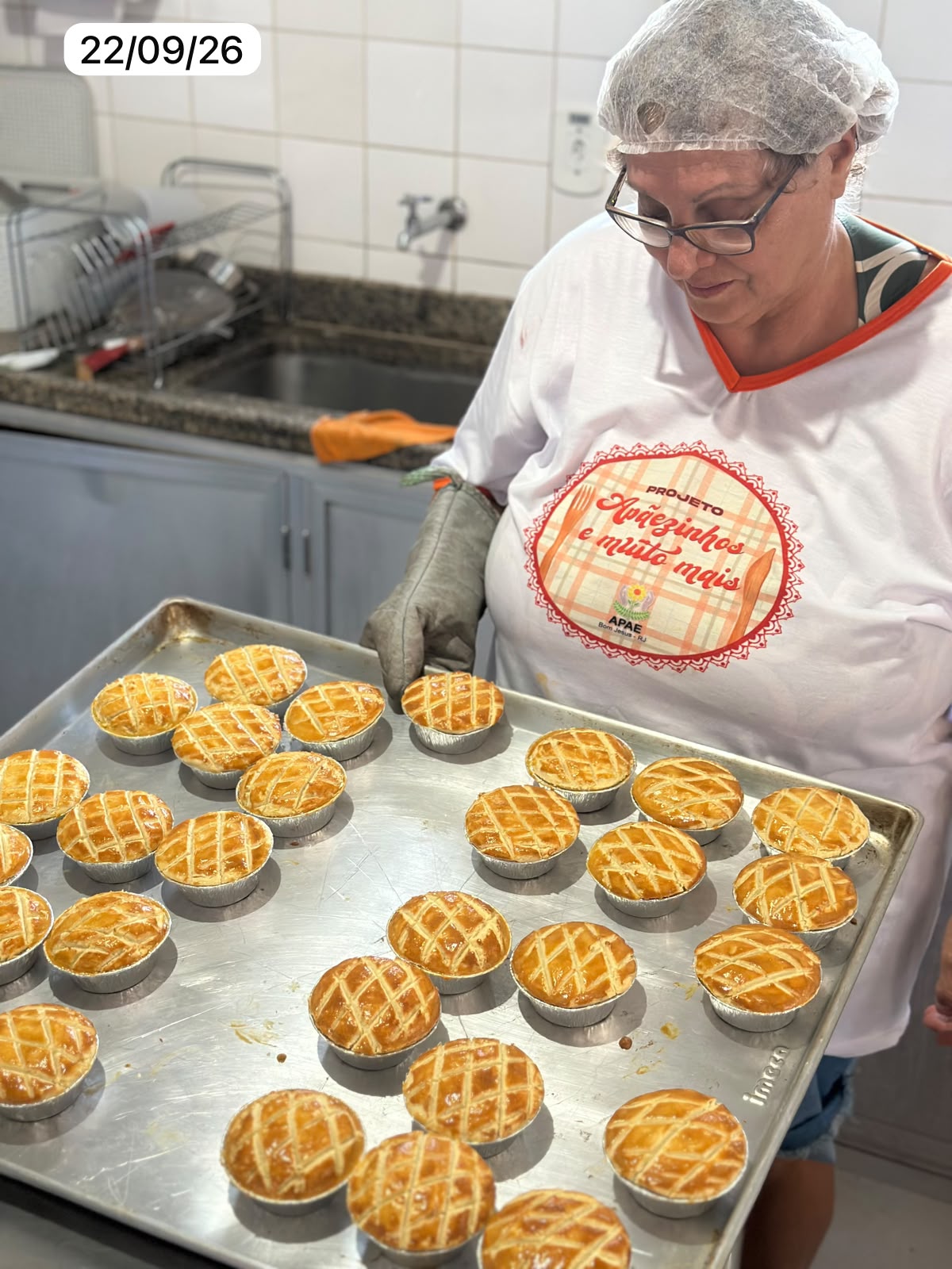 Empadas Gourmet na Oficina Apaezinhos